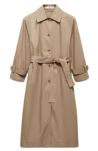 Cotton Twill Trench Coat