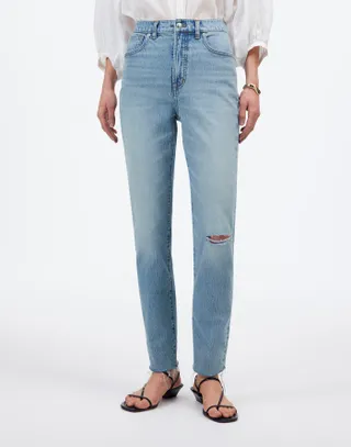 Madewell , The Perfect Vintage Jean in Hernando Wash: Raw Hem Edition