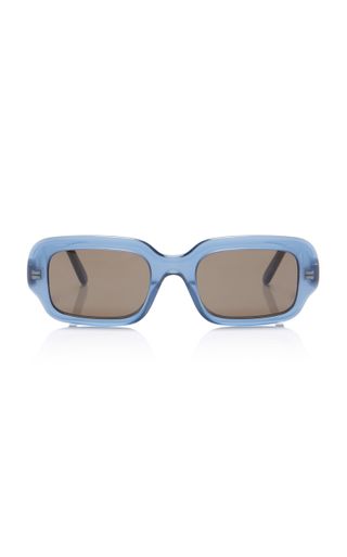 Square-Frame Acetate Sunglasses